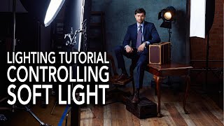 Lighting Tutorial How to Control Soft Light Using Flags and VFlats [upl. by Sinai92]