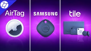 AirTags vs Samsung SmartTag vs Tile  The ULTIMATE Comparison [upl. by Adim]