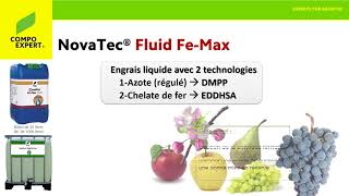 NovaTec FeMax Fluid engrais liquide pour une nutrition azotée et gestion de la chlorose ferrique [upl. by Erastus]