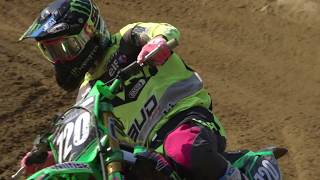 Bud Racing zoom sur Pierre Goupillon pilote de motocross EMX250 [upl. by Acinehs]