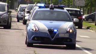 RAPINA IN DIRETTA  ARRESTO ARRIVO POLIZIA DI STATO IN SIRENA [upl. by Rodd688]