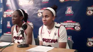 Ify Ibekwe Post Game 21311 By Arizona Athletics [upl. by Anaili]