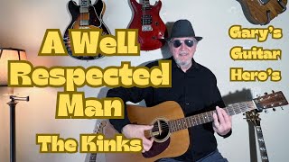 quotA Well Respected Manquot Simplified Beginner Acoustic Guitar Lesson beginnerguitarlessons [upl. by Nikal922]