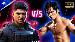 Tony Jaa vs Iko Uwais UFC 5  Taekwondo vs Silat [upl. by Dutchman90]