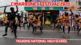 CIMARRONES FESTIVAL 2024  Tagbong National High School SJPNHS Annex  Pili Town Fiesta 2024 [upl. by Duyne487]