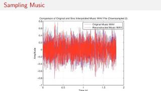 Sampling Signals Part 3 14  Audio Signal Downsampling [upl. by Annirac]