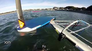 Windfoil best combination Starboard Foil and FOIL 122 [upl. by Bacchus346]