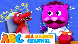 ABC  Five Little Crocodiles  Nursery Rhymes For Children  All Babies Channel [upl. by Orelie]