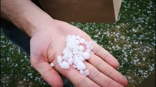 Hail in Portage la Prairie May 10 2023 [upl. by Madea]