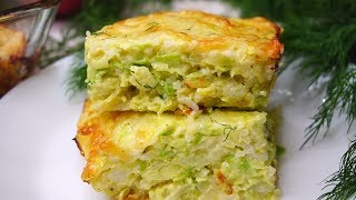 Вкуснятина из кабачков на Скорую руку Быстрый Ужин для всей семьи [upl. by Ainitsirk]