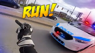 BIKERS VS COPS  Best Motorcycle Police Chase Compilation 2023 [upl. by Iormina347]