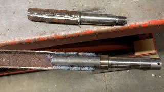 Fabrication Series Trailer Axle Stub Shaft Replacement [upl. by Terr]