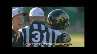 CFL 2015 HAMILTON TIGER CATS AT SASKATCHEWAN ROUGHRIDERS [upl. by Hinkel]