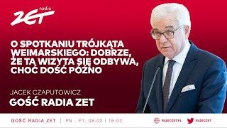 Czaputowicz o spotkaniu Trójkąta Weimarskiego Dobrze że ta wizyta się odbywa choć dość późno [upl. by Woodson734]