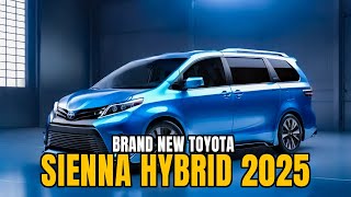 Next Gen 2025 Toyota sienna Hybrid unveiled Luxury Minivan 7 Seater Family car toyotasienna [upl. by Lybis64]