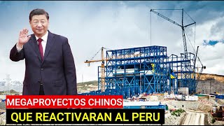 🚀 9 IMPORTANTES MEGA PROYECTOS CHINOS QUE CAMBIARAN EL PERU 🇵🇪 [upl. by Ayidah]