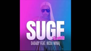 DaBaby Suge Remix Ft Nicki Minaj Clean [upl. by Balcer134]