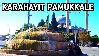 Pamukkale Karahayit Denizli Türkiye [upl. by Eilram982]