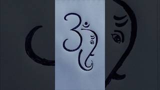 Ganesh Ji Drawing  Ganesha  Lord Ganesha  Ganpati Drawing  Sukh Karta dukh harta ganpati shorts [upl. by Sarilda]