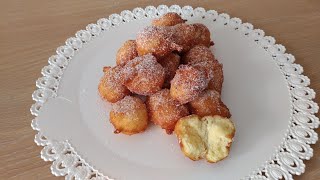 Castagnole di ricotta  ricetta facile e veloce  buone e soffici [upl. by Virgina315]