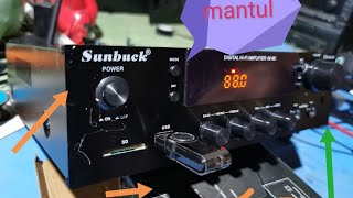 AMPLIFIER SUNBUCK AV80 [upl. by Savart]