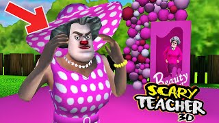 SCARY TEACHER BARBİE OLDU  YENİ BÖLÜM SCARY TEACHER 3D scaryteacher3d [upl. by Keynes]