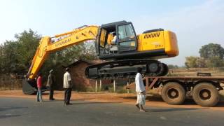 Excavator Unloading [upl. by Moseley262]