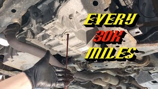 20072019 Ford 6F5055 Six Speed Transmission Fluid Exchange Procedure [upl. by Soelch]