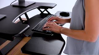 The VariDesk® ProPlus Series  Vari Formerly VariDesk [upl. by Joed603]