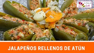 JALAPEÑOS RELLENOS DE ATÚN [upl. by Gnehp]