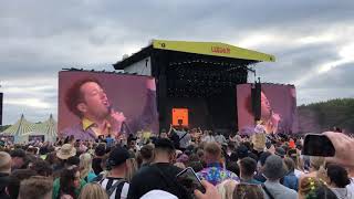 The Wombats  Moving to New York live at Leeds Fest 2021 [upl. by Landon]