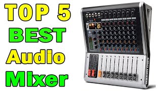 Top 5 Best Audio Mixer In 2020  Best 8 Channel Mixing Console [upl. by Ahsilram]