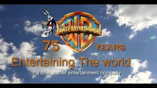 warner bros family entertainment logo 75 years Remake [upl. by Ninehc75]