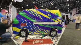 2024 ISA Expo  Colorado Mseries Vehicle Wrap [upl. by Aihsoek]