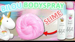 BILOU BODYSPRAY SCHLEIM selber machen OHNE Waschmittel💗Bilou Slime DIY Deutsch  Lets Try 4K [upl. by Tolkan]