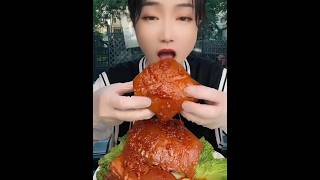 Sound of Flavor ASMR Soft amp Spicy Pork Belly Mukbang mukbang [upl. by Dart707]