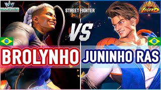 SF6 🔥 Brolynho Jamie vs JuninhoRas Luke 🔥 SF6 High Level Gameplay [upl. by Nraa]