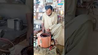 How to 10hp motor rivainding sajid Electrician [upl. by Dearr]