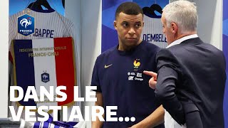 FranceChili  le vestiaire des Bleus à Marseille 32 [upl. by Ycniuqed]