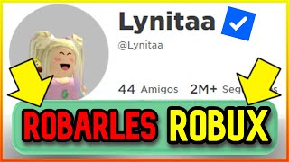 💰 Cómo ROBARLES Los ROBUX a Tus AMIGOS En Roblox 2024 😁 Cómo robar robux de los usuarios REAL ✅ [upl. by Ennairb]