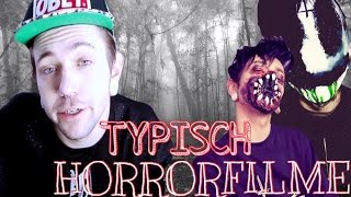 TYPISCH HORRORFILME  IM FILM amp IM REALLIFE  D [upl. by Nauwaj]