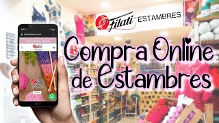 COMPRA de ESTAMBRES por INTERNET tutorial SUPER FACILESTAMBRES FILATI [upl. by Ahsatin329]