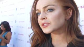 Lindsay Lohan at Wet Republic [upl. by Eusassilem]