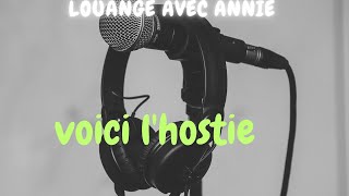 🎤TU ES LA SOURCE DE VIE VOICI LHOSTIE  Chant de Communion [upl. by Netsua]