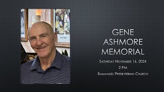 Gene Ashmore Memorial [upl. by Peyter928]