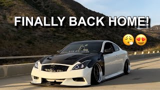 MY SINGLE TURBO G37 IS FINALLY BACK [upl. by Assile]