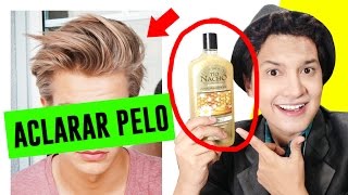 COMO ACLARAR EL CABELLO NATURALMENTE Y RÁPIDO  TIO NACHO FUNCIONA PARA ACLARAR EL CABELLO [upl. by Shaner]