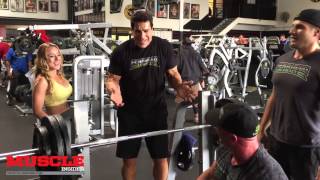 Lou Ferrigno trains his son Lou Jr and Chris Minnes [upl. by Eiramyelhsa34]