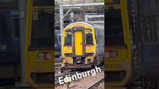 Edinburgh Waverley Train Station Class 158 Class 334 [upl. by Swane]