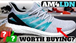 Worth Buying Adidas SpeedFactory AM4LDN Boost Review  On Feet [upl. by Eidac]